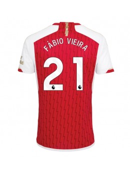 Arsenal Fabio Vieira #21 Heimtrikot 2023-24 Kurzarm